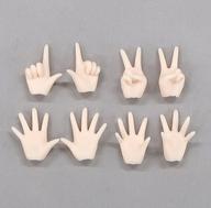 ドールアクセサリー オビツ24用 ハンドパーツセットA(ホワイティ) รูปภาพ 1