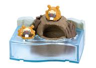 トレーディングフィギュア 3.川の素敵なお家(ビッパ) 「ポケットモンスター ポケモンのんびりタイム〜川でひとやすみ〜」 imagen 1
