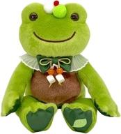 봉제인형 피클즈(말차 안미츠) 레트로카페 빈돌 「pickles the frog-개구리 피클즈-」