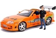 ミニカー 1/24 Build N Collect 1995 Toyota Supra W/Brian O’Conner Figure 97168-1995 Toyota Supra Orange 30660-Brian O’Conner Figure M.Orange 720U Flesh Color 「ワイルド・スピード」 Bild 1