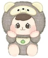 トレーディングフィギュア Hedgehog 「CQTOYS Bao-ao もりもりフレンズパーティーシリーズ プラッシュブラインドボックス」 รูปภาพ 1