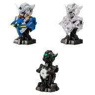 トレーディングフィギュア 全3種セット 「機動戦士ガンダム MSメカニカルバスト02 ガンダムエクシア」
