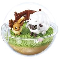 食玩 トレーディングフィギュア 5.ウールー＆イーブイ 「ポケットモンスター テラリウムコレクションEX〜ガラル地方編〜」 imagen 1
