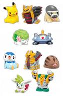 食玩 トレーディングフィギュア 全2種セット 「ポケモンキッズムービーズ 劇場版ポケットモンスター ダイヤモンド＆パール ギラティナと氷空の花束 シェイミ」