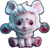 トレーディングフィギュア The Rat 「POPMART SKULLPANDA The Mare of Animals シリーズ」 Bild 1