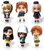トレーディングフィギュア 全6種セット 「ねんどろいどぷち ガールズ＆パンツァー 02」