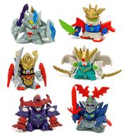 トレーディングフィギュア 全6種セット 「SDガンダムフルカラー フルカラーエクストラステージ3 SDガンダム英雄伝 第三章」