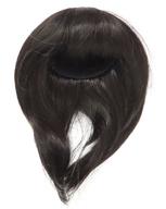 ドールアクセサリー 7-8インチ用 耐熱ヘアウィッグ W124_M(NaturalBlack)