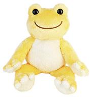 ぬいぐるみ ピクルス(なばな) にじいろシリーズ ビーンドール 「pickles the frog-かえるのピクルス-」