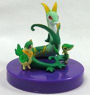 トレーディングフィギュア ツタージャ＆ジャノビー＆ジャローダ 「ポケットモンスター ベストウイッシュ 立体ポケモン図鑑BW2」