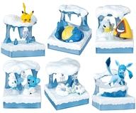 トレーディングフィギュア 全6種セット 「あつめて ひろがる!ポケモンワールド 3 凍てつく雪原」