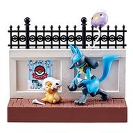食玩 トレーディングフィギュア 6.カラカラ＆ルカリオ 「ポケモンの街2 祭りの街角」