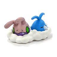 トレーディングフィギュア 5.ヌメラ(眠り)＆チルット 「ポケットモンスター ヌメラのコレクションフィギュアだもの」 ポケモンセンター限定