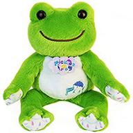 ぬいぐるみ ピクルス(グリーン) 雲とピクルスシリーズ ビーンドール 「pickles the frog-かえるのピクルス-」