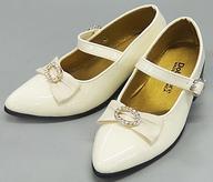 Trinity Doll Accessory Hstern Ribbon Shoes Enamel Cream image 1