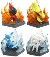 トレーディングフィギュア 全4種セット 「ポケットモンスター ポケモン ジオラマコレクト ほのお＆こおり」