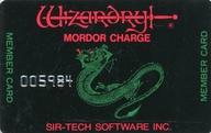 PC-9801 Wizardry 3 Moldor Charge Card (Included Bonus) image 1