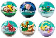 食玩 トレーディングフィギュア 全6種セット 「ポケットモンスター テラリウムコレクション8」