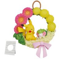 トレーディングフィギュア 1.ピカチュウ＆シェイミ 「ポケットモンスター リースコレクション Happiness wreath」 image 1