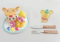 トレーディングフィギュア フルーツパンケーキ(イーブイ＆ヒメグマ) 「ポケットモンスター プチフィギュアコレクション Pokemon’s TROPICAL SWEETS」