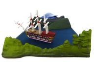 トレーディングフィギュア 芦ノ湖 「東海道 フィギュアみやげ2」 gambar 1