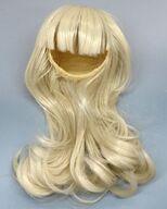 ドールアクセサリー 9インチ用 ヘアウィッグ ワンカール(絹鼠) 画像 1