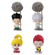 トレーディングフィギュア 全4種セット 「HUNTER×HUNTER すわらせ隊 グリードアイランド編」