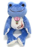 ぬいぐるみ ピクルス(ブルー) ボンボヤージュ7 ビーンドール 「pickles the frog-かえるのピクルス-」 イベント限定
