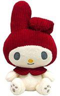 Plush My Melody 1970s Retro Series Corduroy Bean Doll Sanrio Characters image 1
