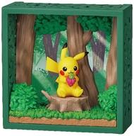トレーディングフィギュア 3.ピカチュウ 「ポケットモンスター ポケモンフレーム 深緑の森」 图片 1