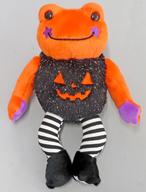 ぬいぐるみ USAピクルス(ハロウィン/オレンジ) ビーンドール 「pickles the frog-かえるのピクルス-」 Bild 1