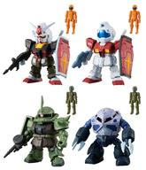 Food Toy Trading Figure Complete Set 4 Types Mobile Suit Gundam Micro Wars SP image 1