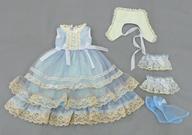 ドールアクセサリー MSD/SDC/MDD/DDP用 レーシーチュールドレス(アジサイ)・ミニ 「ラ・ペルソナーレコレクション/ピンクレーベル」 图片 1