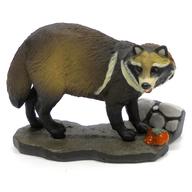 Trading Figure Weekly Japan's Natural Monuments Animal Edition 3D Animal Model No. 24 Tanuki image 1
