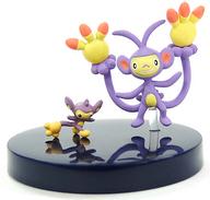 トレーディングフィギュア エイパム＆エテボース 「劇場版ポケットモンスター ダイヤモンド＆パール 幻影の覇者 ゾロアーク 立体ポケモン図鑑DP15」