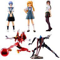 トレーディングフィギュア 全5種セット 「カプセルQフロイライン ヱヴァンゲリヲン新劇場版 ヒロインアンソロジー2 制服編」 รูปภาพ 1