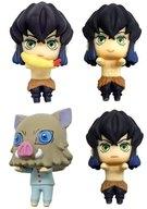 トレーディングフィギュア 全4種セット 「鬼滅の刃 ちょこっとひっかけフィギュアぷち 伊之助もいっぱい」 ナムコ限定 Bild 1