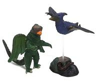 食玩 トレーディングフィギュア 仔ガッパ(ノーマル) +オベリスク島の怪鳥(着色版) 「ガメラ・ガッパ・ギララ 特撮大百科Ver.2」 รูปภาพ 1