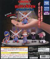紙製品 ガチャ台紙 「CHUCKY Hide＆Seek かくれんぼフィギュア」