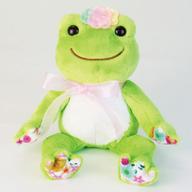ぬいぐるみ ピクルス(グリーン) フラワーパレード ビーンドール 「pickles the frog-かえるのピクルス-」 이미지 1