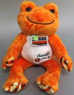 ぬいぐるみ ピクルス(オレンジ) thank you 9 ビーンドール 「pickles the frog-かえるのピクルス-」 箱根登山鉄道イベントHappy Birthday!限定