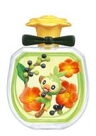 食玩 トレーディングフィギュア 5.サルノリ 「ポケットモンスター PETITE FLEUR EX ガラル地方編」 이미지 1