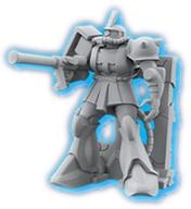 食玩 トレーディングフィギュア 9.シャア専用ザク 「チョコサプ 機動戦士ガンダム」 이미지 1