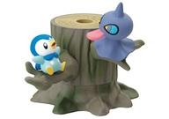 食玩 トレーディングフィギュア 5.ポッチャマ＆カゲボウズ 「あつめて!かさねて!ポケモンの森3 〜まよい道のさき〜」 รูปภาพ 1