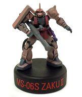 食玩 トレーディングフィギュア シャアザクII(スーパーレアカラーバージョン) 「ガンダムミニフィギュアセレクション5」 gambar 1