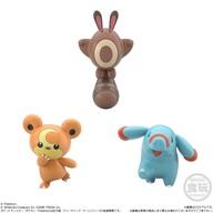食玩 トレーディングフィギュア 3.ヒメグマ＆オタチ＆ゴマゾウ 「ポケモンスケールワールド ジョウト地方2」 이미지 1