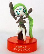 トレーディングフィギュア メロエッタ(ボイスフォルム) 「劇場版ポケットモンスター ベストウイッシュ フィギュアコレクション」 ポケモンフェア2012 セブンイレブン限定 รูปภาพ 1