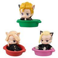 トレーディングフィギュア 全3種セット ねこなべマスコット 「東京リベンジャーズ ぷにとっぷ ねこなべあそーと」 이미지 1