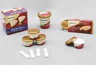 食玩 トレーディングフィギュア 高級アイスセット(バージョン違い) 「ミニコレ おうちでアイス」 画像 1