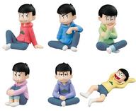トレーディングフィギュア 全6種セット 「パルメイトぷち おそ松さん やっぱパーカーは楽だよな!編」 gambar 1